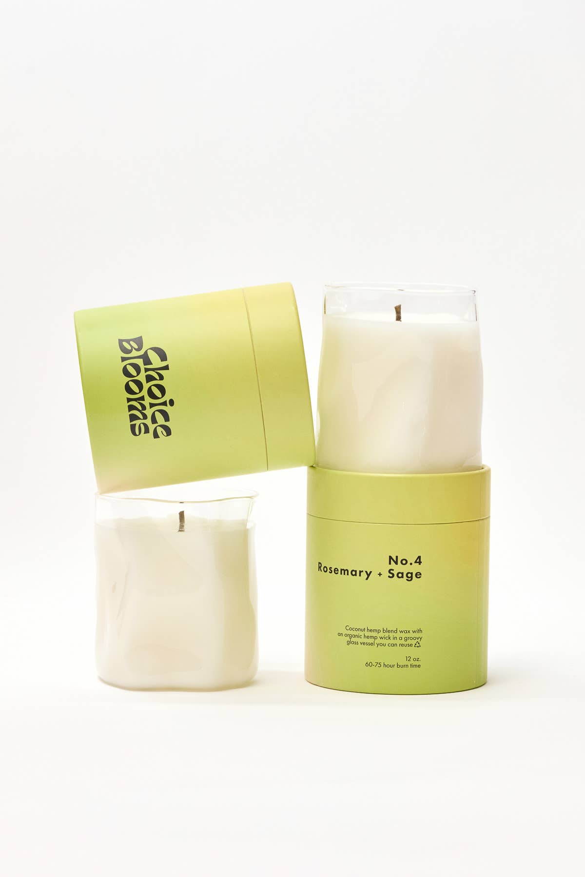 4oz. No. 4 Rosemary + Sage Candle