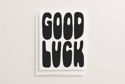 Good Luck - Blank Card