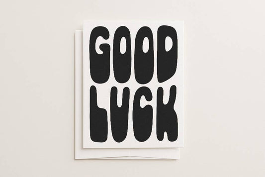Good Luck - Blank Card
