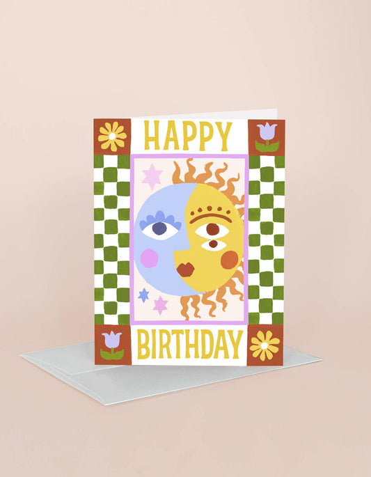 Birthday Greeting Card | Celestial Birthday