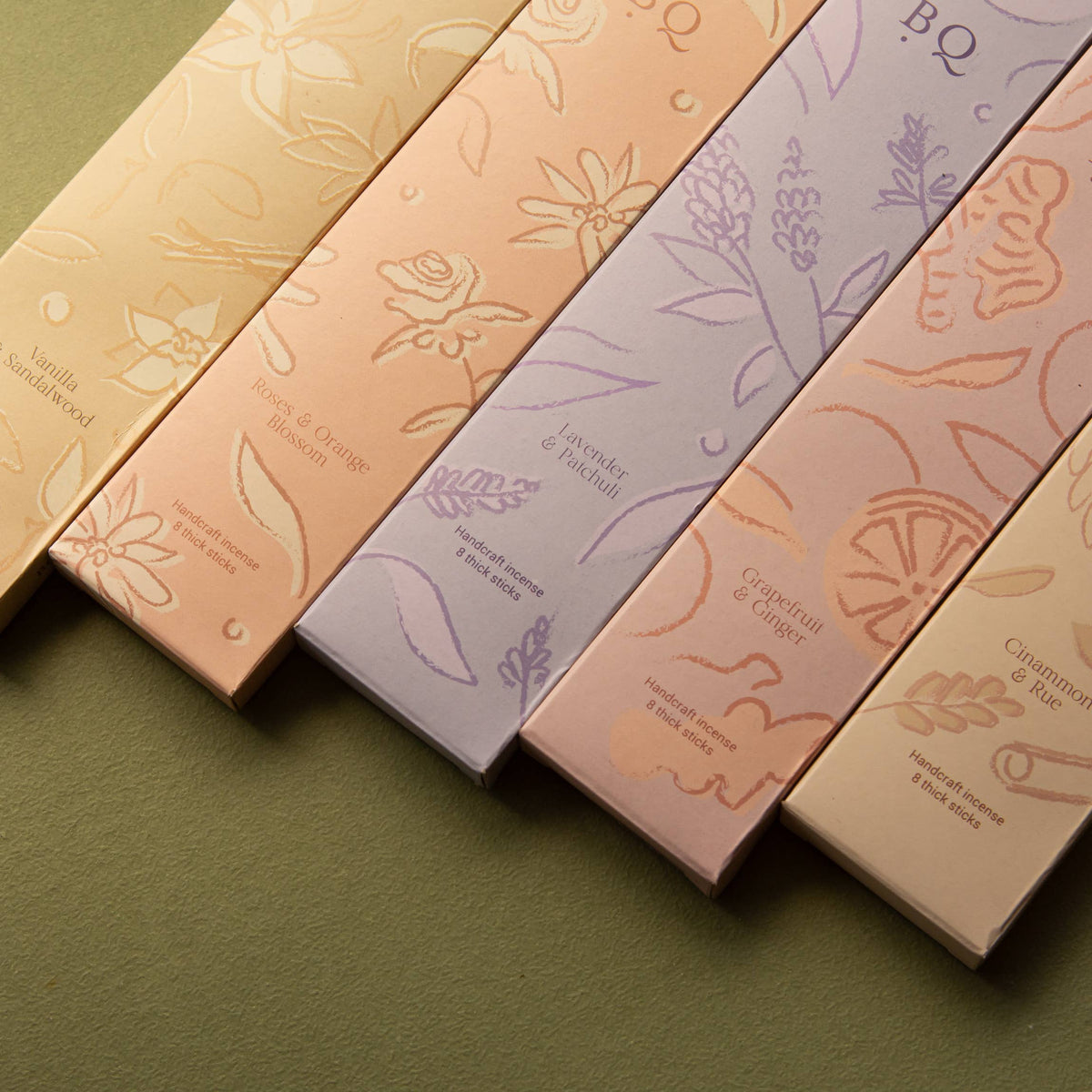 Handcraft Thick Incense Lavender and Patchuli