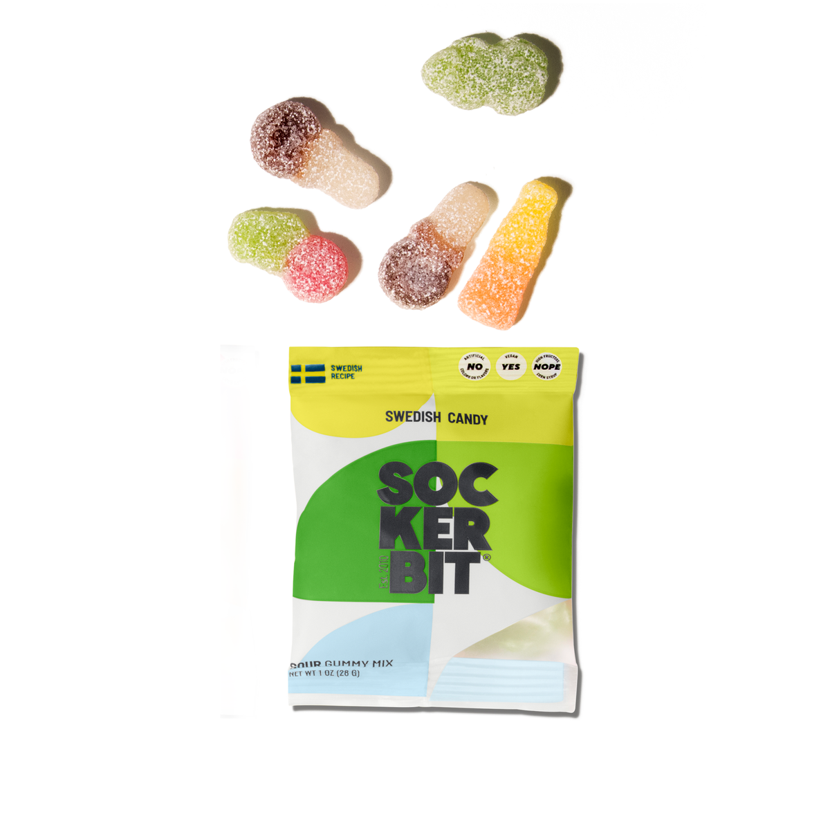 Sour Gummy Mix Single Serving 1oz- Pack of 30