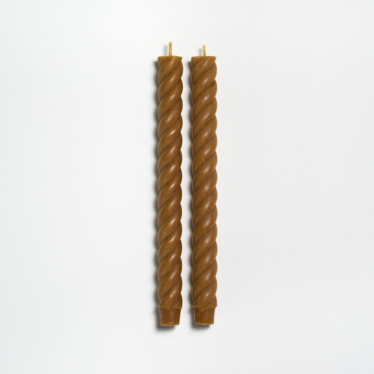 10" Rope Taper Handmade Beeswax Candles