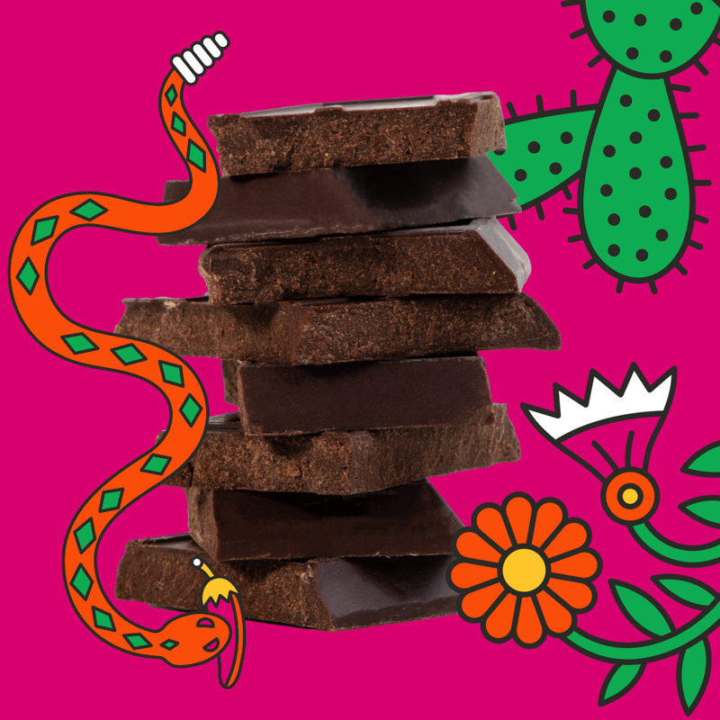 Mexican Hot Chocolate Truffle Bar