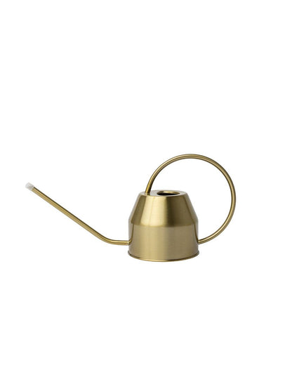 1L Gold Stainless Steel Watering Can – Long Spout Design