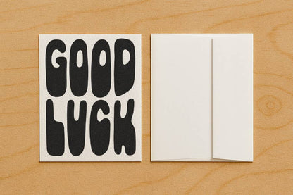 Good Luck - Blank Card