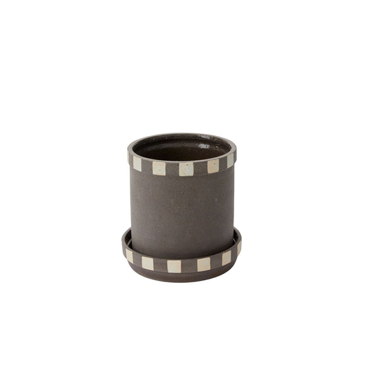 Kimo Pot with Saucer