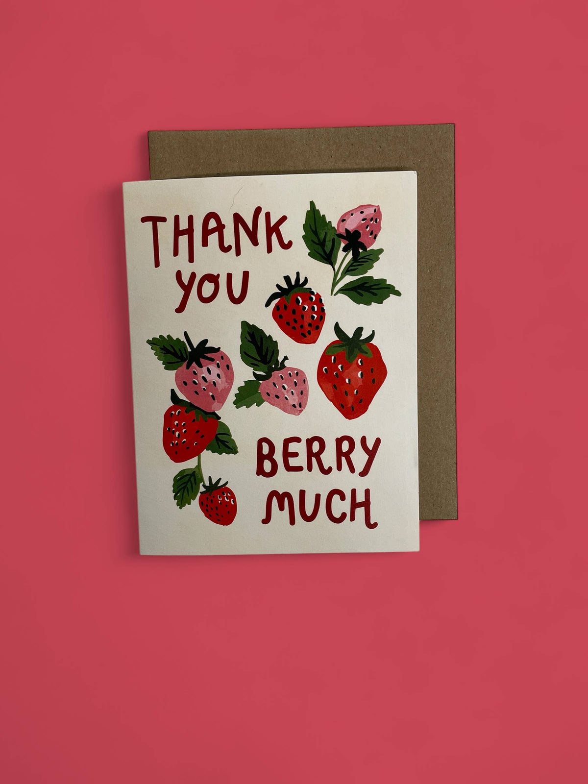 Thank you Berry Much Card