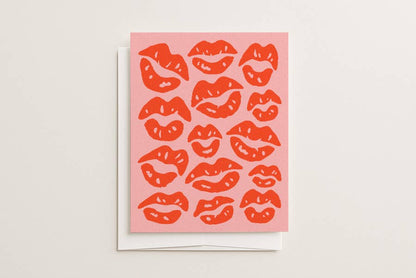 Kissy Kissy - Blank Card