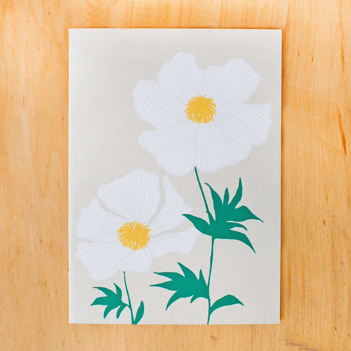 POPPY GREETING CARD