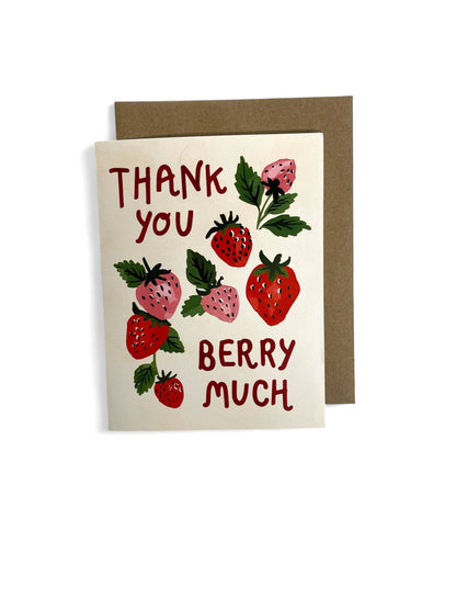 Thank you Berry Much Card